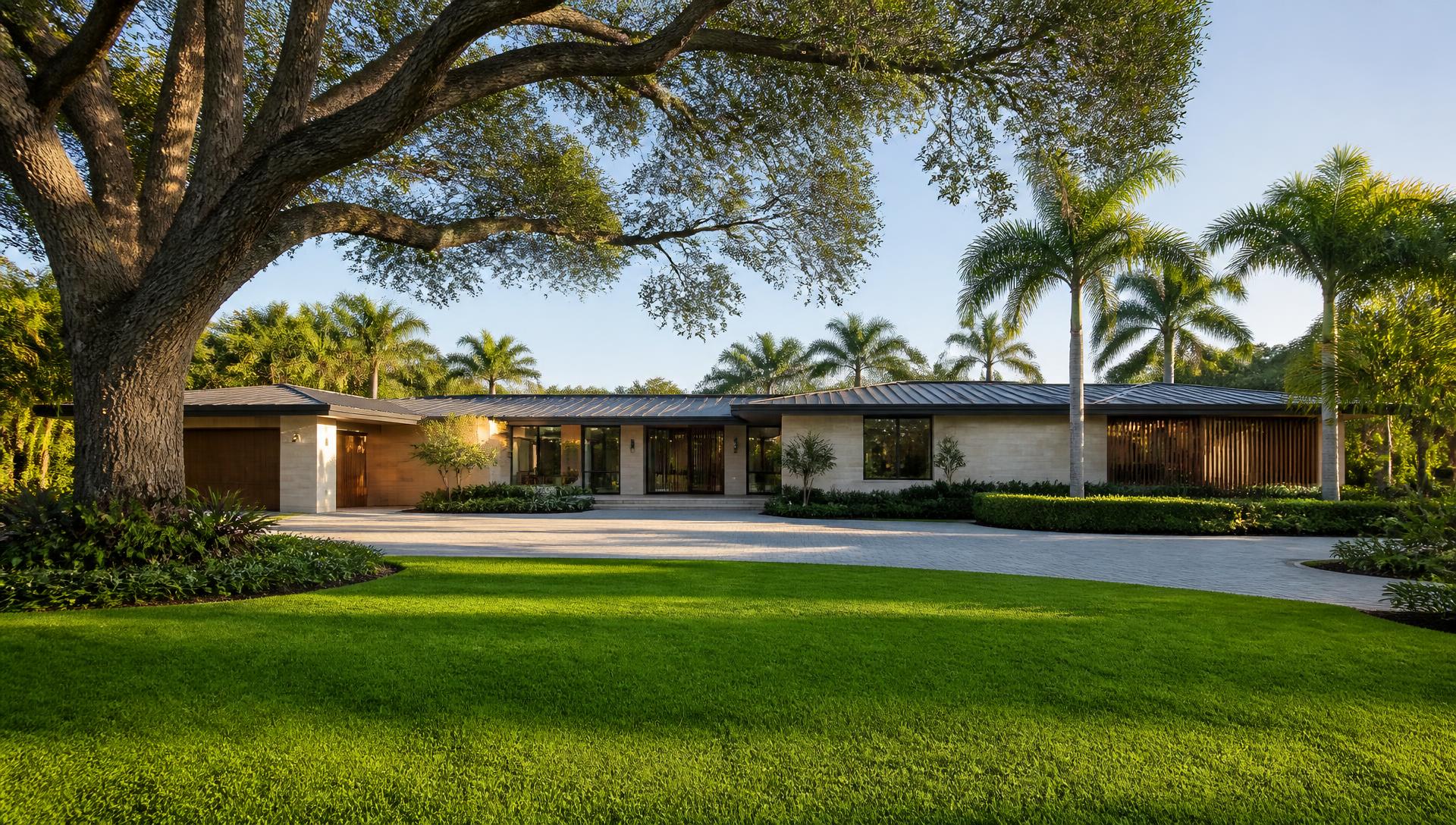 Pinecrest — residential architecture in Miami-Dade County, Florida