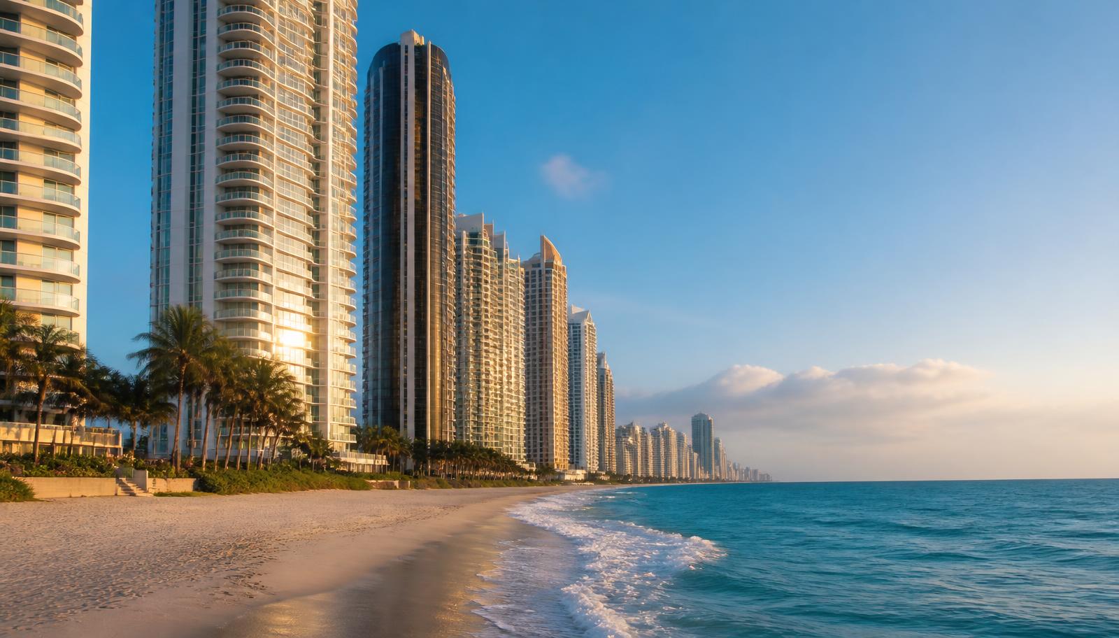Sunny Isles Beach — residential architecture in Miami-Dade County, Florida