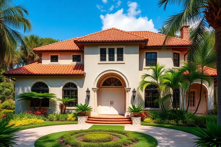 Miami real estate property view